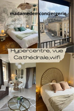 Royal Home, hypercentre Reims avec vue Cathédrale
